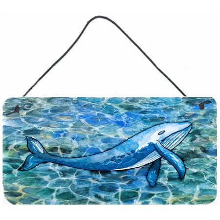 Carolines Treasures Humpback Whale Wall or Door Hanging Prints BB5353DS812